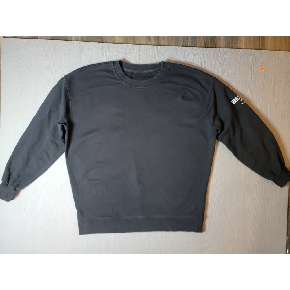 Lululemon Hollywood Style Crewneck Sweatshirt Black Pullover Womens XL